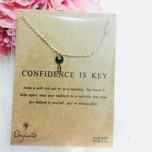"Confidence is key" necklace